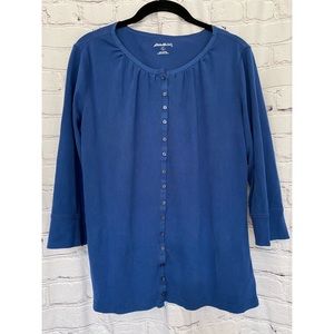 🪩 3/$15 Eddie Bauer • Cotton Blouse